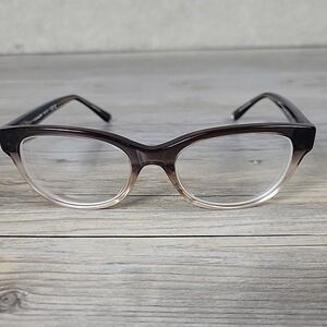 Coach HC6187 5678 Eyeglasses Transparent Brown‎ Gradient Frames Only 52-18-140